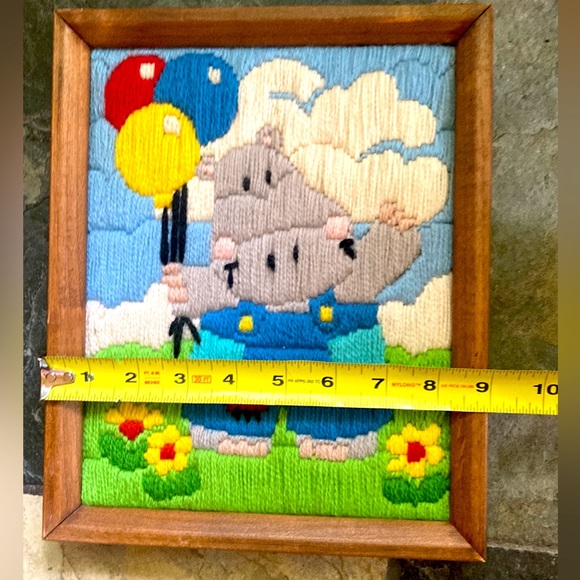 Vintage Crewel Embroidery - Picture 5 of 6